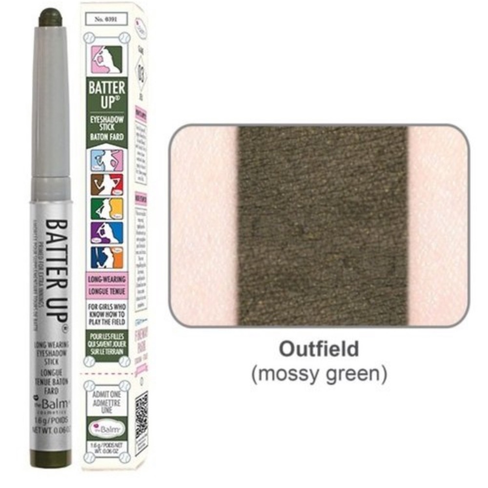NIB TheBalm Batter Up Eyeshadow Stick! Outfield